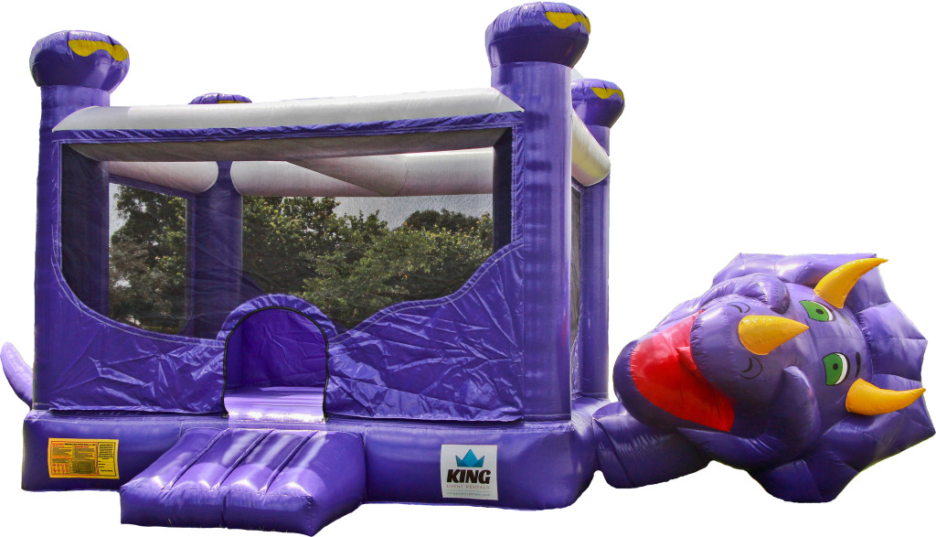 belly dino bounce house
