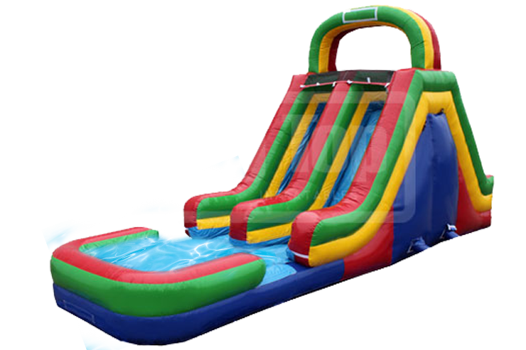 18 ft water slide and Slip-n-Slide Combo